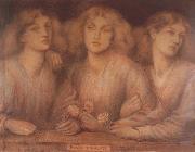 Dante Gabriel Rossetti Rosa Triplex oil painting on canvas